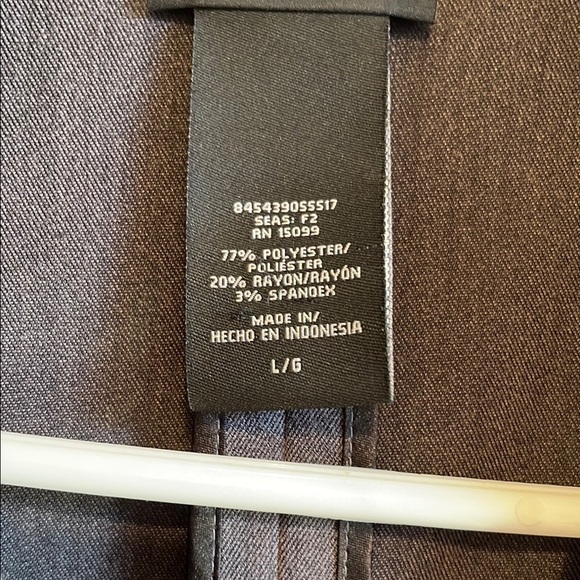 Metaphor Gray Double-Breasted Blazer Tailored Suit Jacket - Picture 2 of 5